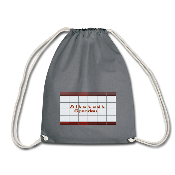 Altstadt Spandau - Turnbeutel - Grau