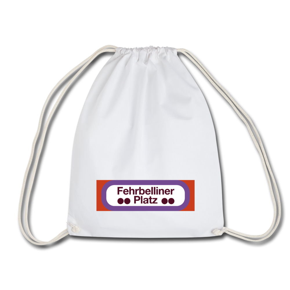 Fehrbelliner platz - Turnbeutel - Weiß