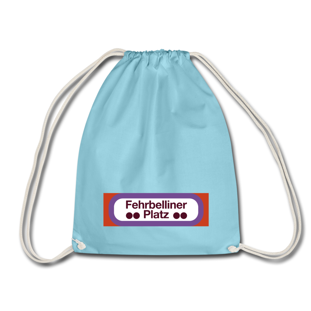 Fehrbelliner platz - Turnbeutel - Aqua