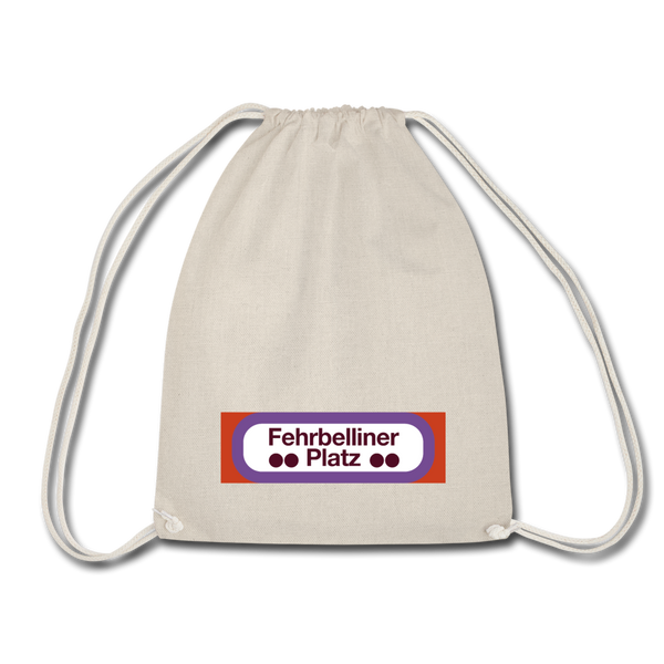 Fehrbelliner platz - Turnbeutel - Natur