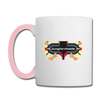 Jungfernheide - Tasse zweifarbig - Weiß/Pink