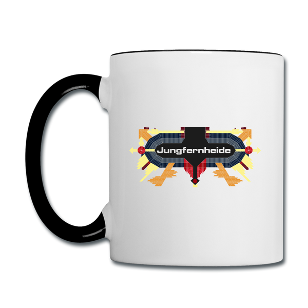 Jungfernheide - Tasse zweifarbig - Weiß/Schwarz