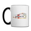 Kottbusser Tor - Tasse zweifarbig - Weiß/Schwarz