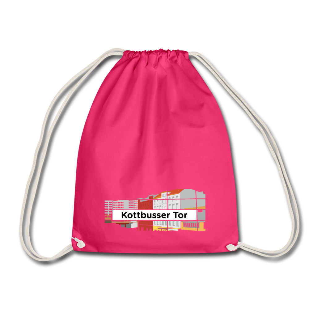 Kottbusser Tor - Turnbeutel - Fuchsia
