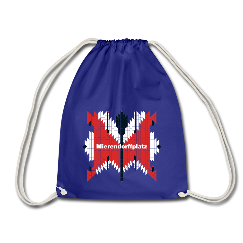 Mierendorffplatz - Turnbeutel - Königsblau