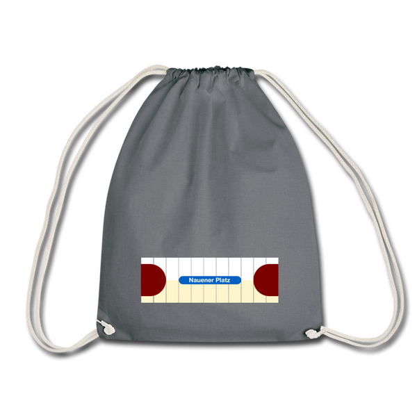 Nauener platz - Turnbeutel - Grau