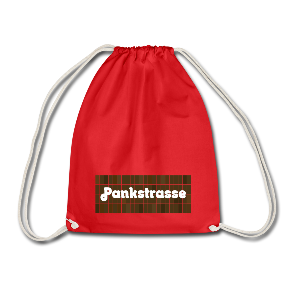 Pankstrasse - Turnbeutel - Rot