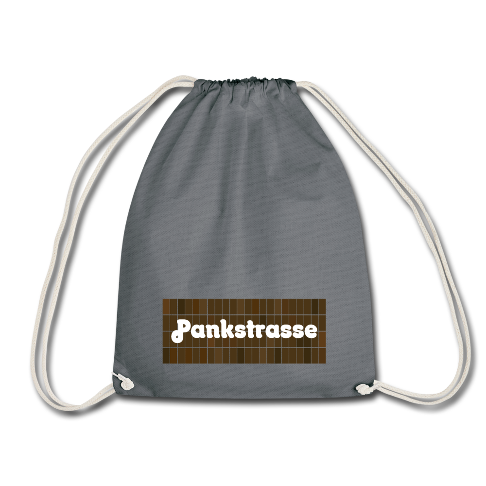 Pankstrasse - Turnbeutel - Grau