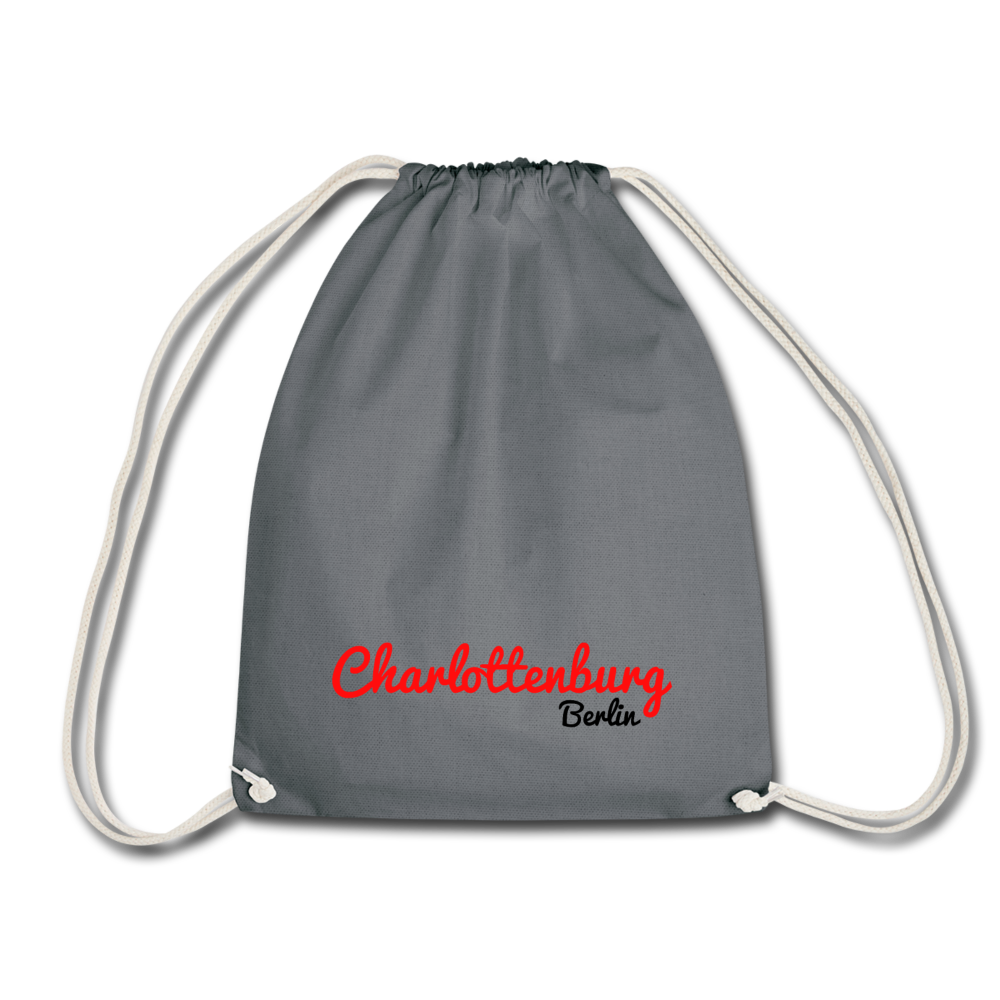 Charlottenburg Berlin - Turnbeutel - Grau