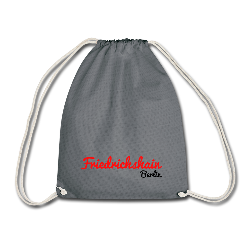 Friedrichshain Berlin - Turnbeutel - Grau