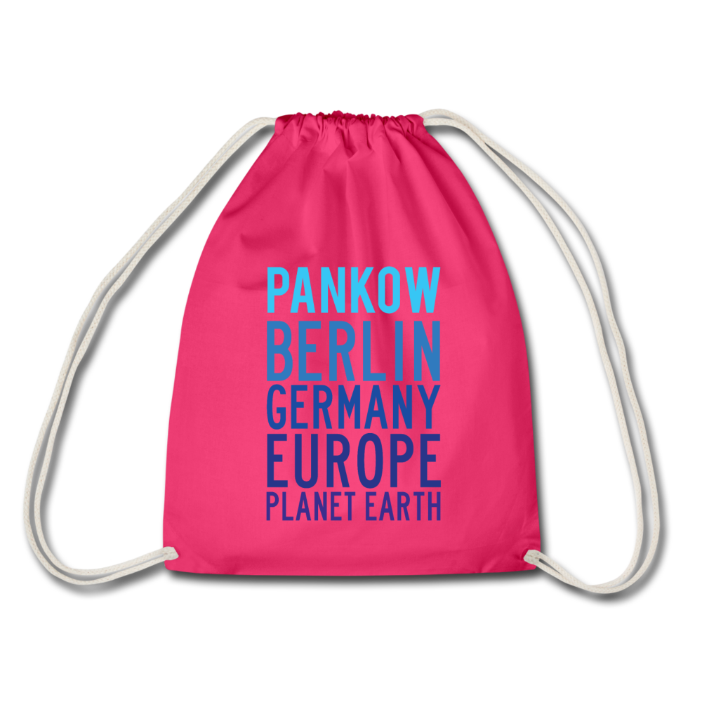 Pankow Planet Earth - Turnbeutel - Fuchsia