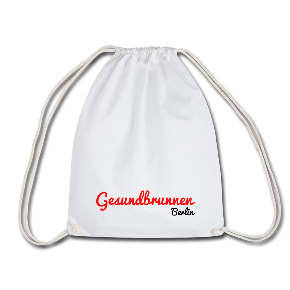 Gesundbrunnen Berlin - Turnbeutel - Weiß