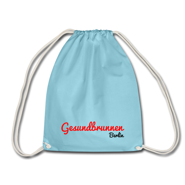 Gesundbrunnen Berlin - Turnbeutel - Aqua