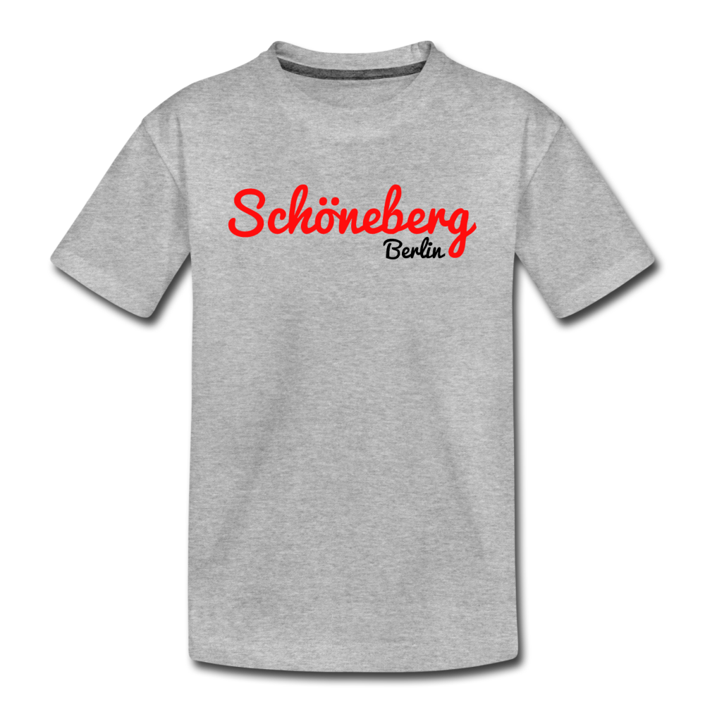 Schöneberg Berlin - Kinder Premium T-Shirt - Grau meliert