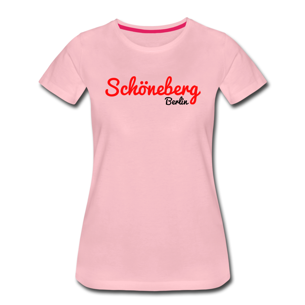 Schöneberg Berlin - Frauen Premium T-Shirt - Hellrosa