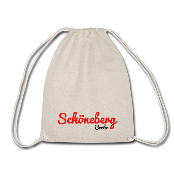 Turnbeutel mit Schöneberg Berlin Motiv.