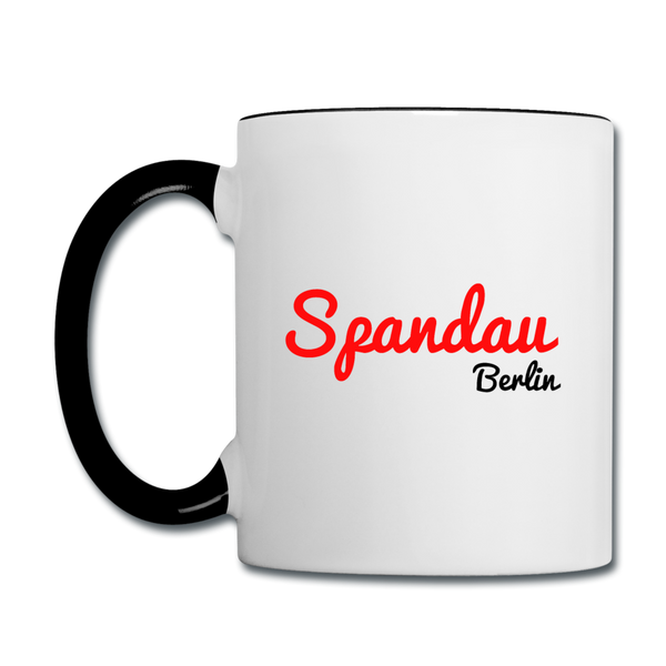 Spandau Berlin - Tasse zweifarbig - Weiß/Schwarz