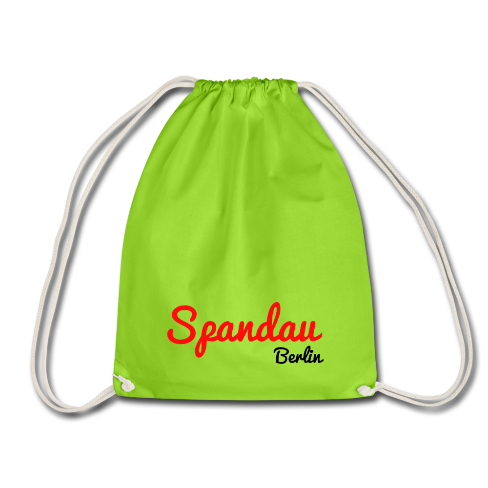 Spandau Berlin - Turnbeutel - Neongrün