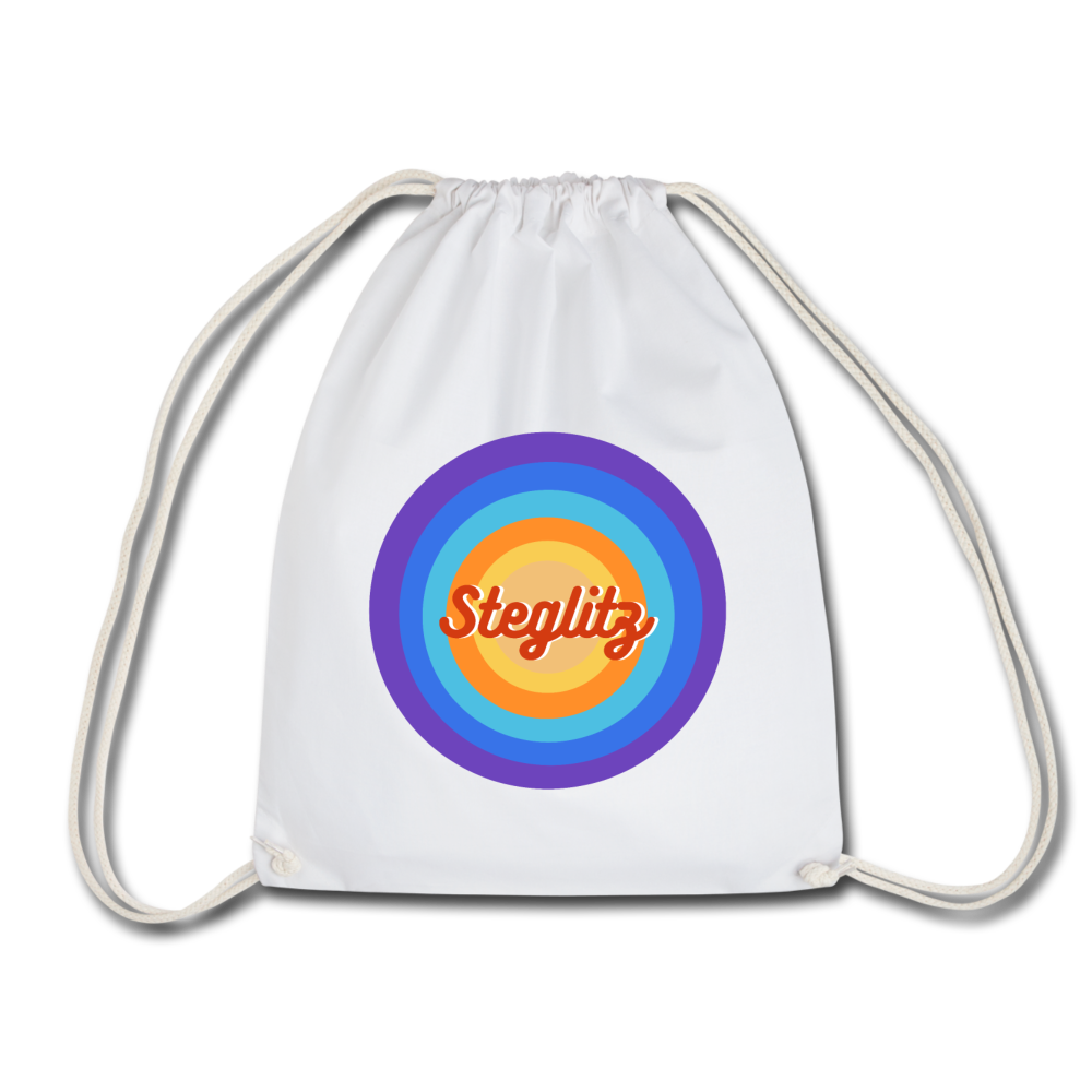 Steglitz Retro - Turnbeutel - Weiß