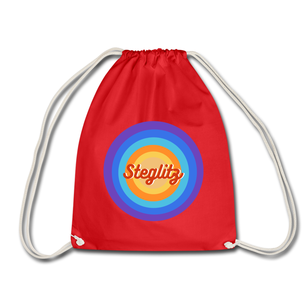 Steglitz Retro - Turnbeutel - Rot