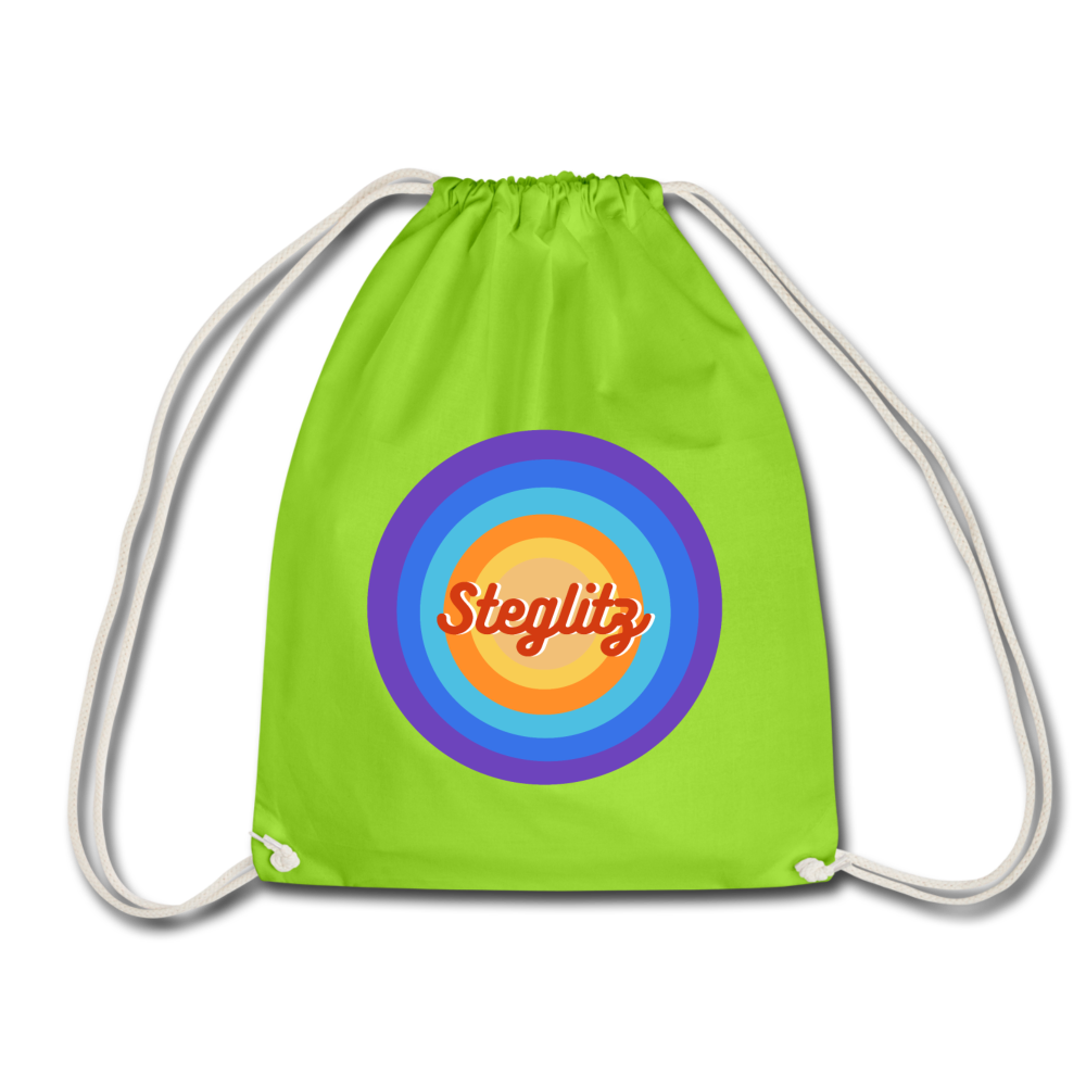 Steglitz Retro - Turnbeutel - Neongrün