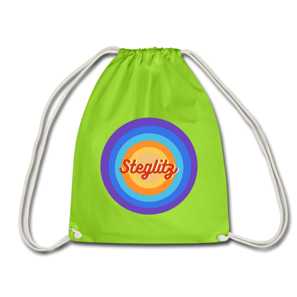 Steglitz Retro - Turnbeutel - Neongrün