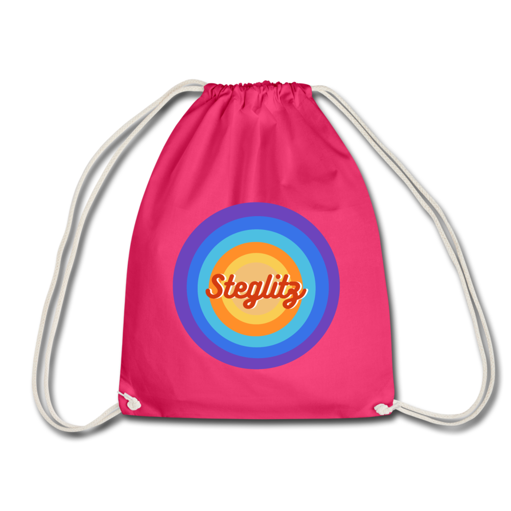 Steglitz Retro - Turnbeutel - Fuchsia