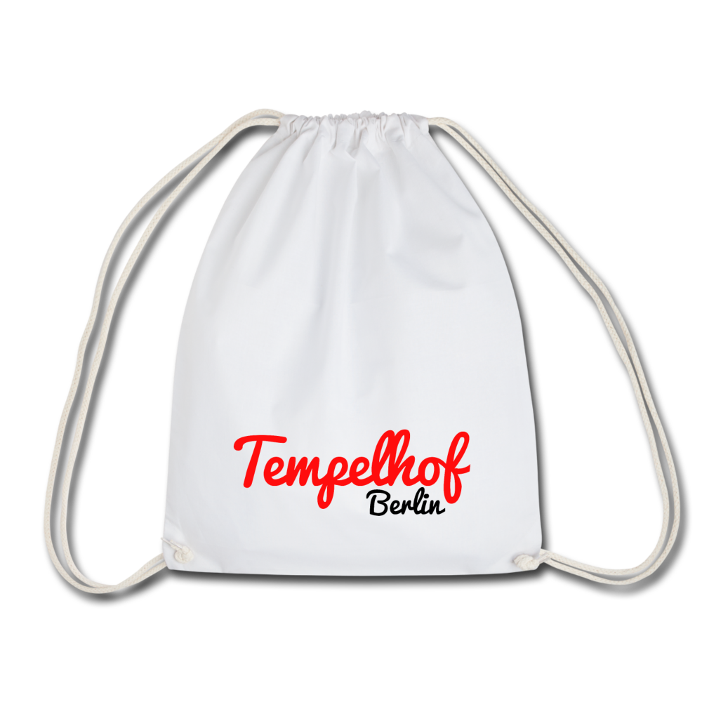 Tempelhof Berlin - Turnbeutel - Weiß