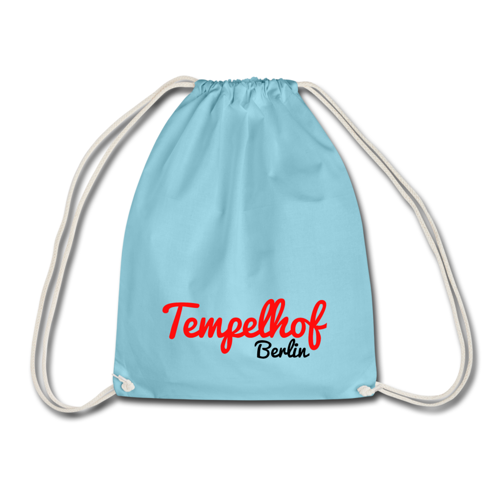 Tempelhof Berlin - Turnbeutel - Aqua