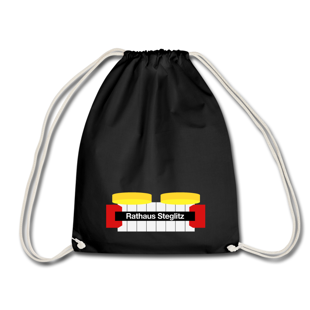 Rathaus Steglitz - Turnbeutel - Schwarz