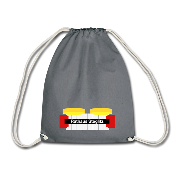 Rathaus Steglitz - Turnbeutel - Grau