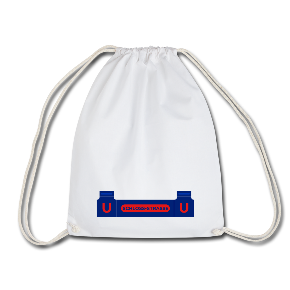 Schlossstrasse - Turnbeutel - Weiß