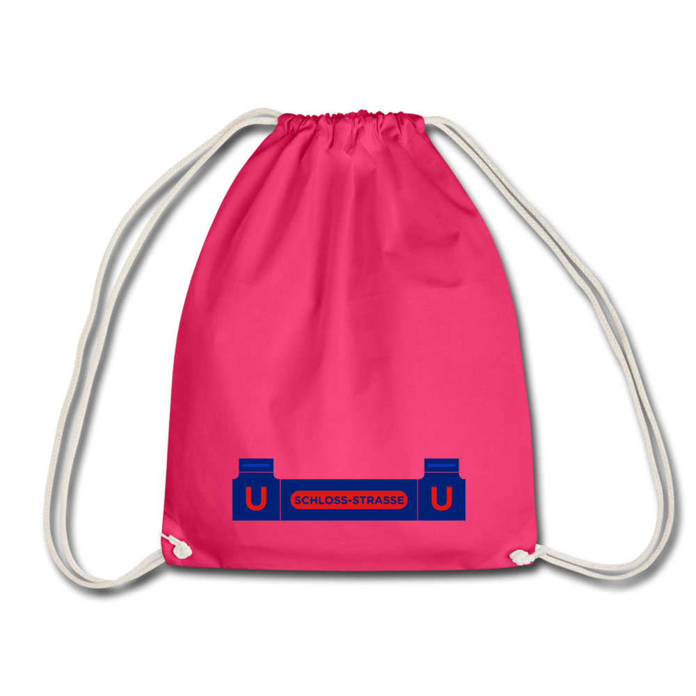 Schlossstrasse - Turnbeutel - Fuchsia