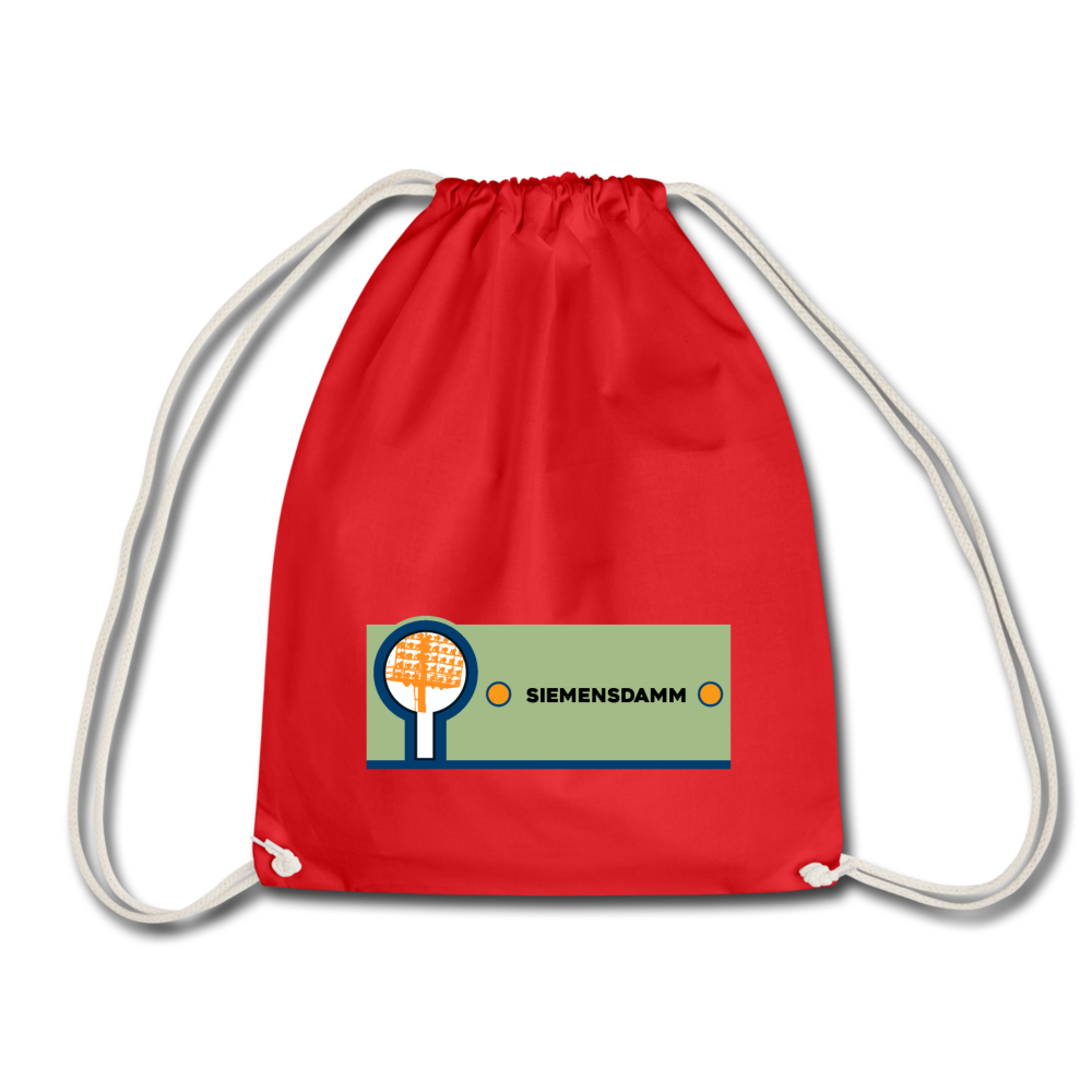 Siemensdamm - Turnbeutel - Rot