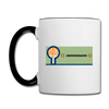 Siemensdamm - Tasse zweifarbig - Weiß/Schwarz
