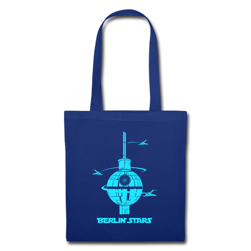 Berlin Stars - Blau - Stoffbeutel - Royalblau