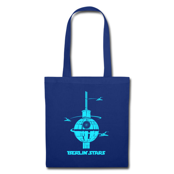 Berlin Stars - Blau - Stoffbeutel - Royalblau