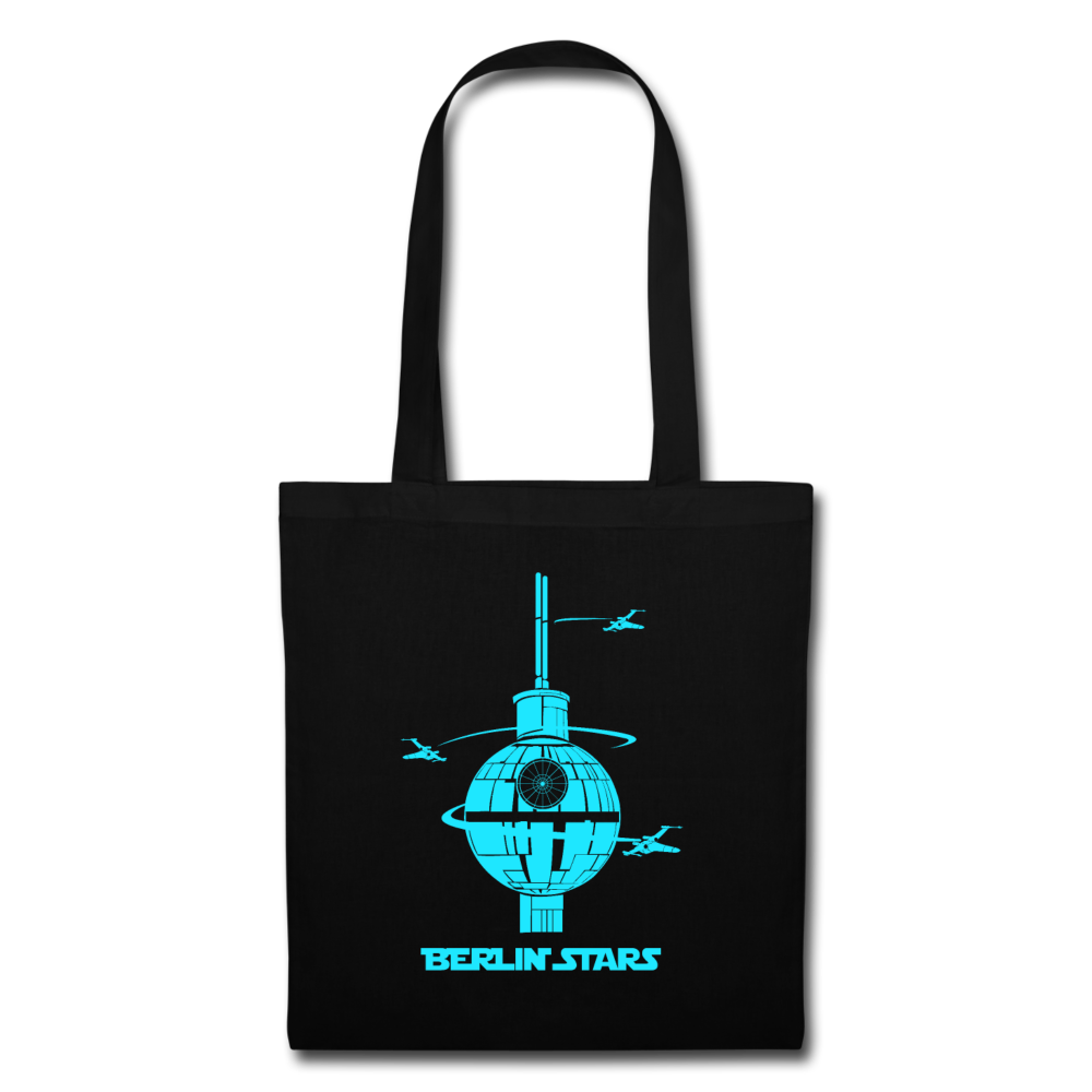 Berlin Stars - Blau - Stoffbeutel - Schwarz