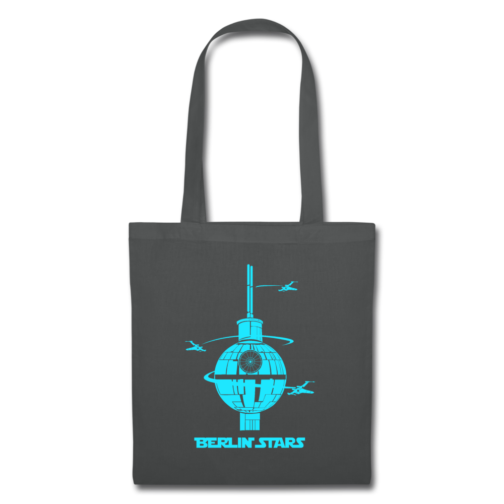Berlin Stars - Blau - Stoffbeutel - Graphite