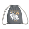 Neuseeland oder Neukölln - Turnbeutel - Grau