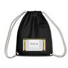 Paracelsus-bad - Turnbeutel - Schwarz