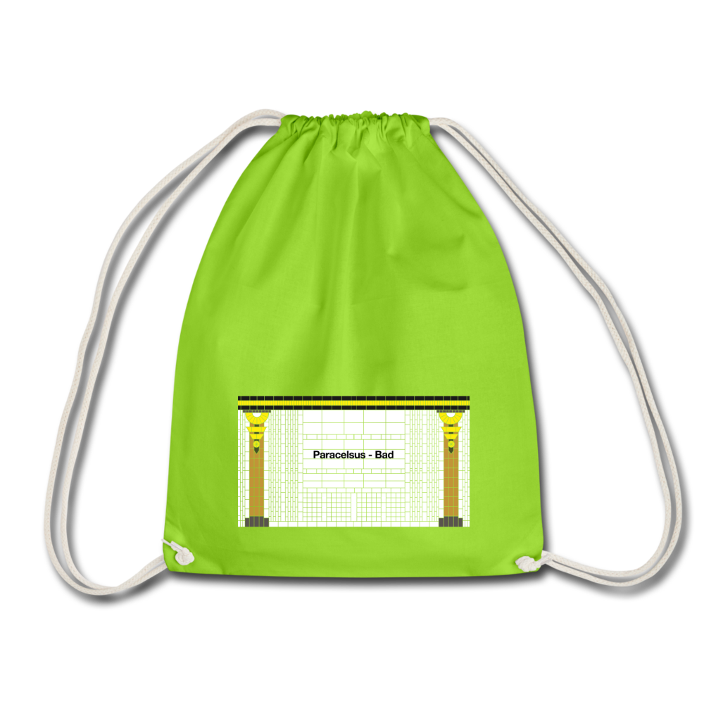 Paracelsus-bad - Turnbeutel - Neongrün