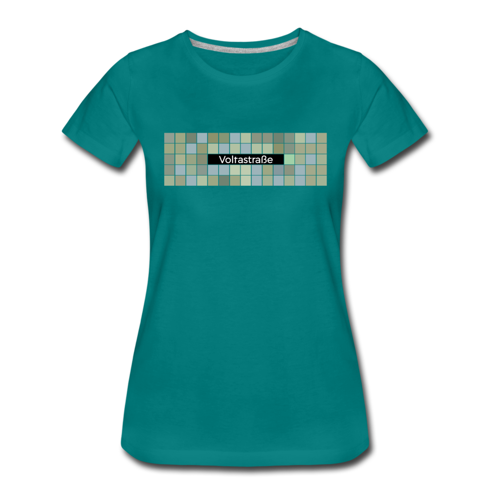 Voltastrasse - Frauen Premium T-Shirt - Divablau