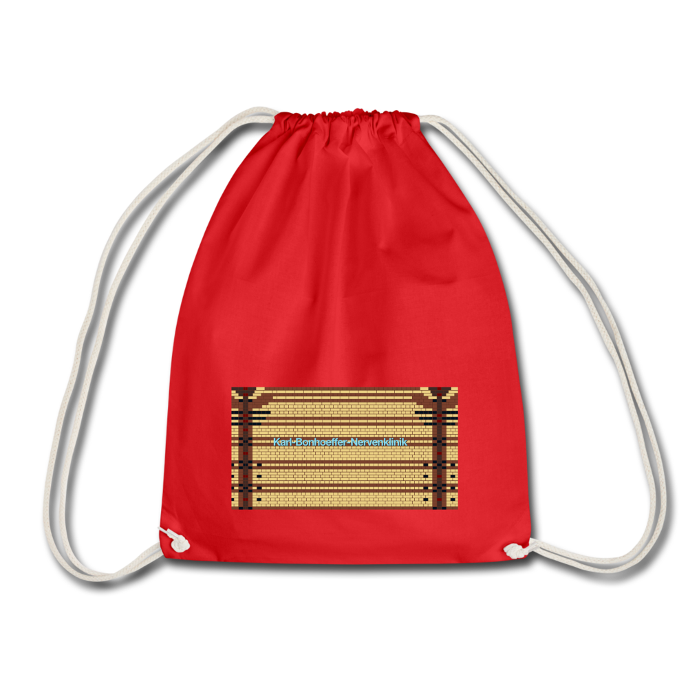 Karl-Bonhoeffer-Nervenklinik - Turnbeutel - Rot