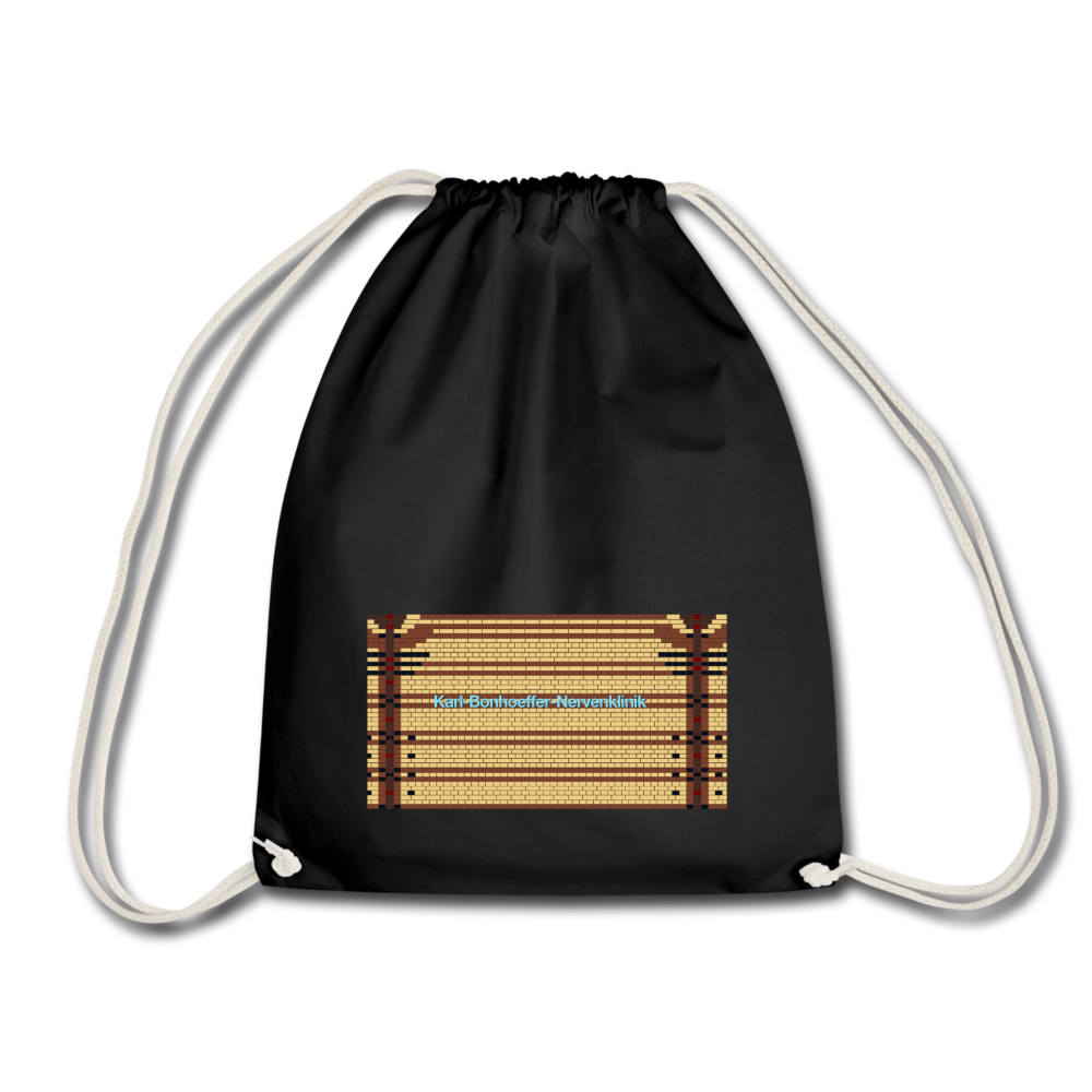 Karl-Bonhoeffer-Nervenklinik - Turnbeutel - Schwarz