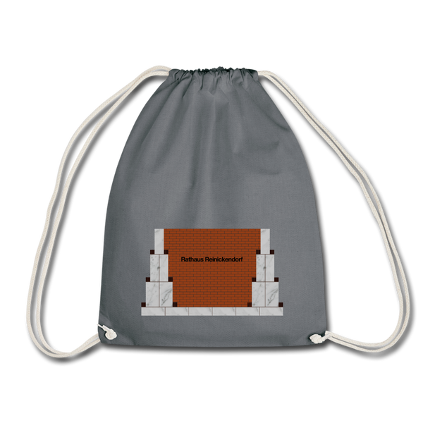 Rathaus Reinickendorf - Turnbeutel - Grau