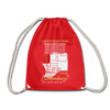 Liechtenstein oder Lichtenberg - Turnbeutel - Rot