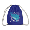 Trinidad oder Treptow - Turnbeutel - Königsblau
