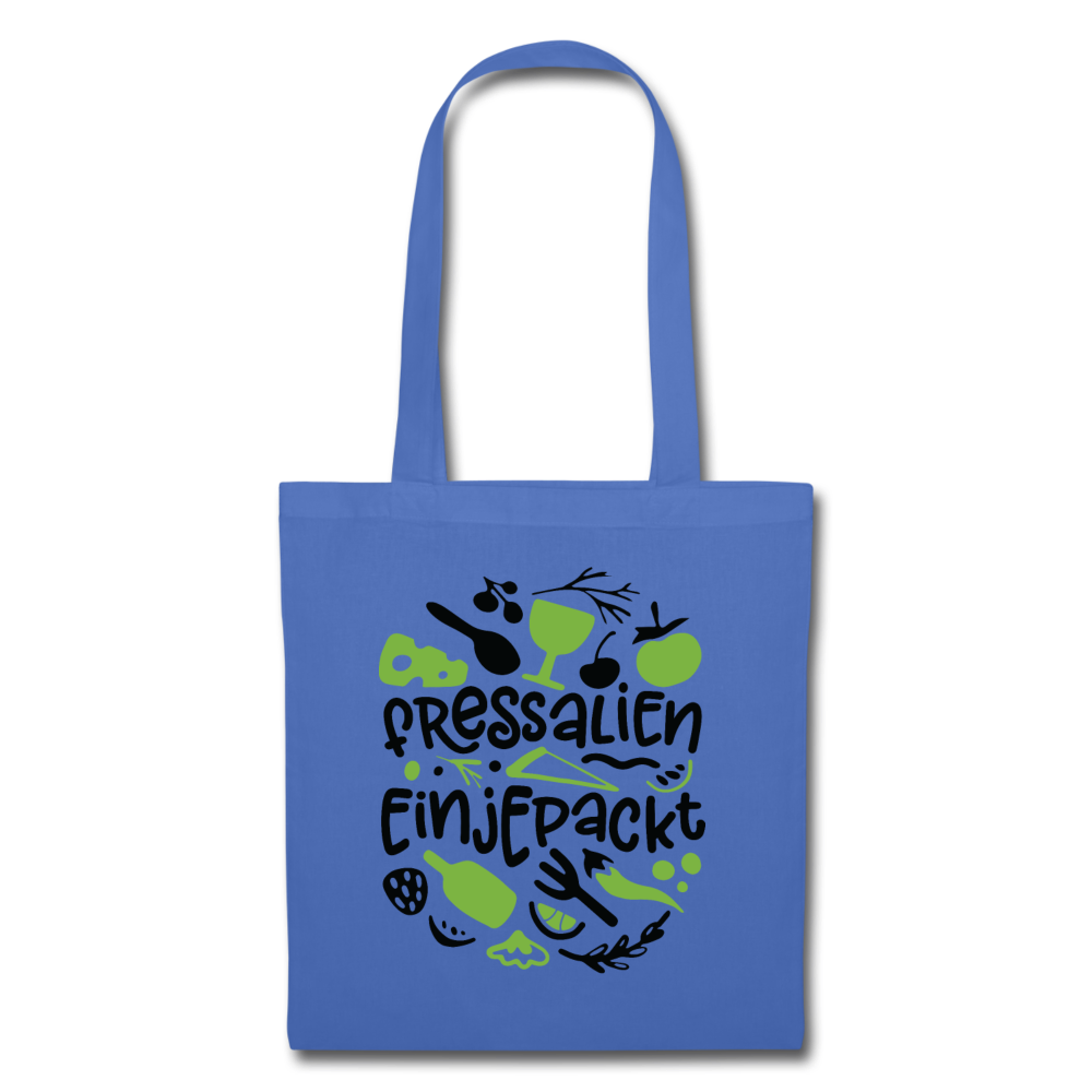 Fressalien einjepackt! - Stoffbeutel - Hellblau