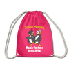 Juten Morjen, Backfeifenjesichta! - Turnbeutel - Fuchsia